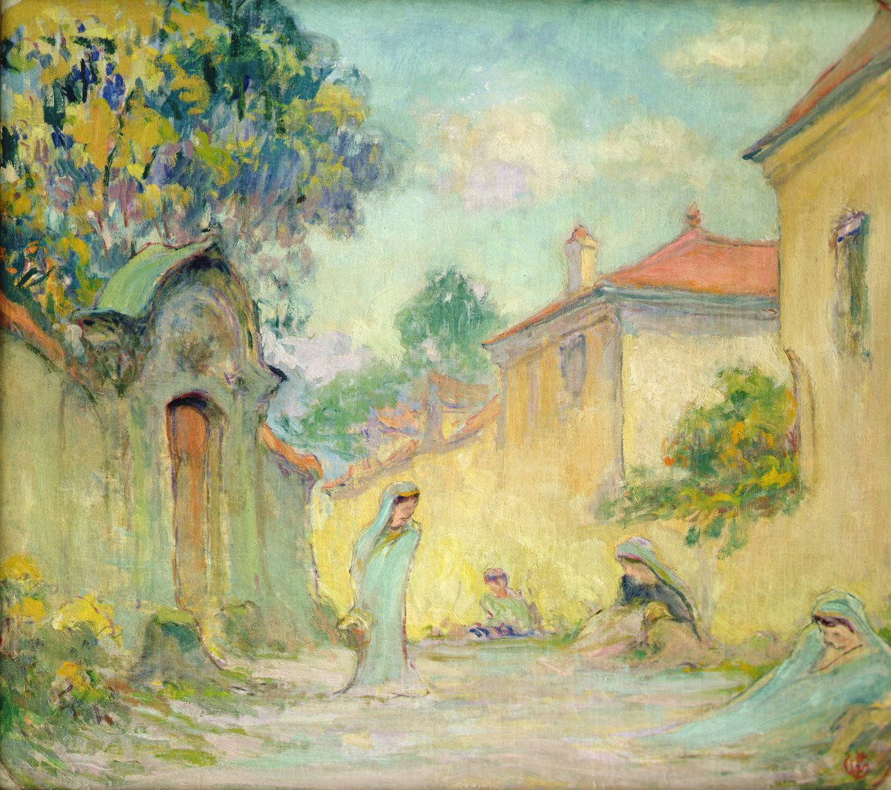 Street at Meudon (olie på lærred) af Claude Emile Schuffenecker