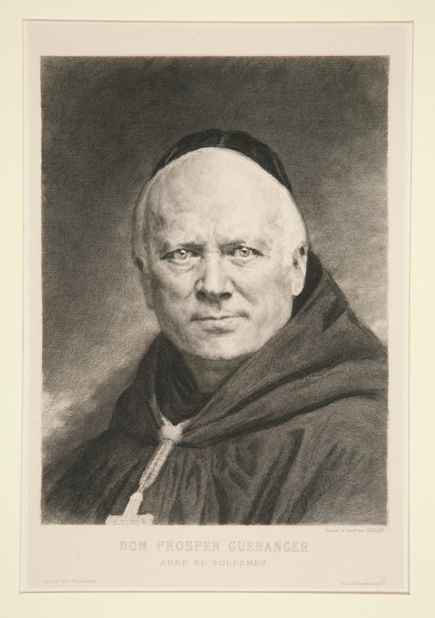 Til Prosper Gueranger af Claude Ferdinand Gaillard