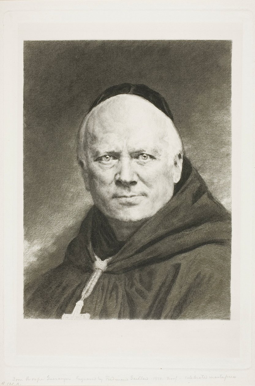 Dom Prosper Guéranger, abbed af Solesmes af Claude Ferdinand Gaillard