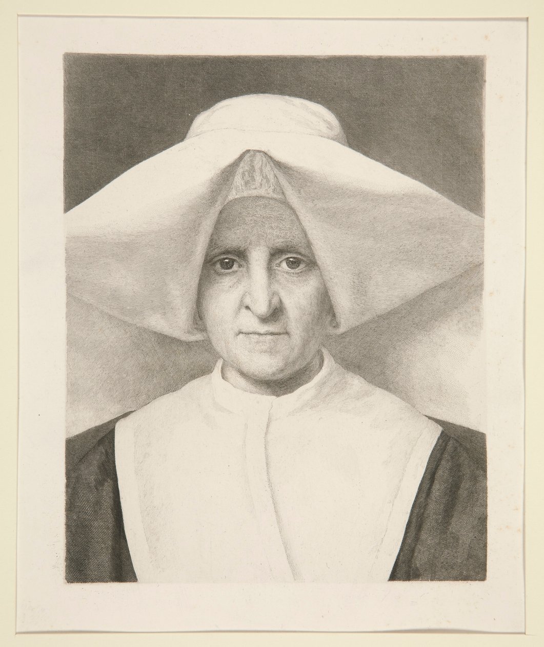 Søster Rosalie (Jeanne-Marie Rendu) af Claude Ferdinand Gaillard