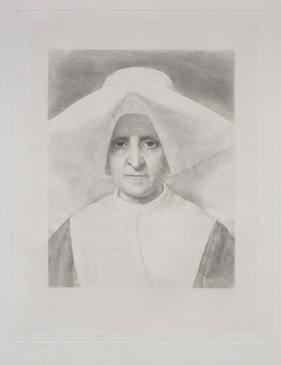 Søster Rosalie, set forfra af Claude Ferdinand Gaillard