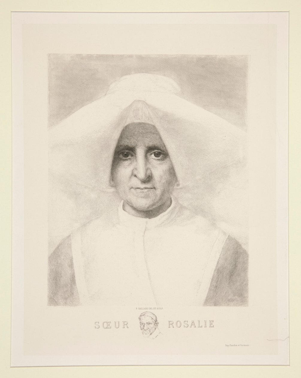 Søster Rosalie af Claude Ferdinand Gaillard