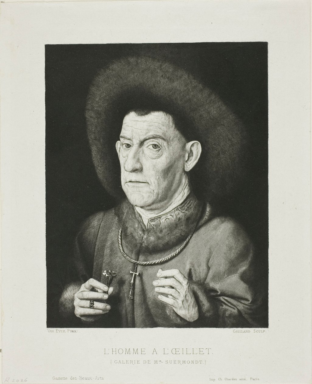 Manden med den lyserøde af Claude Ferdinand Gaillard