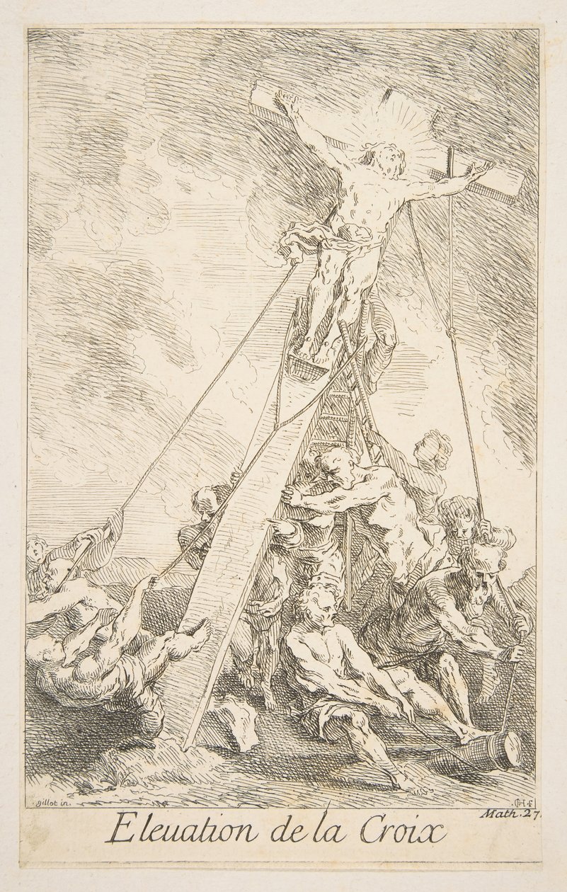 Korshøjde.n.d. Skaber: Claude Gillot, Jacques Gabriel Huquier. af Claude Gillot, Jacques Gabriel Huquier