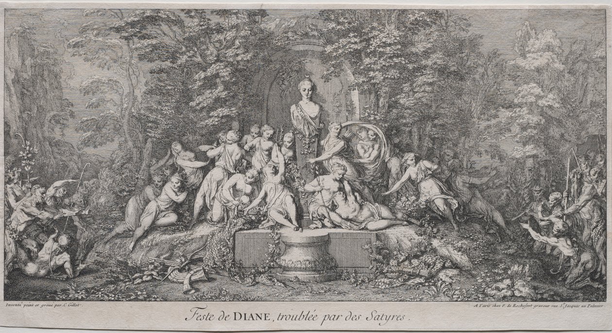 De fire festivaler. af Claude Gillot