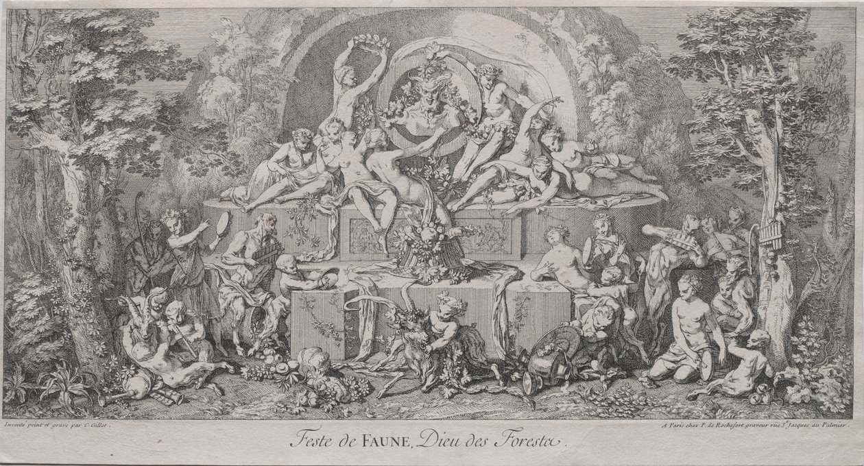 De fire festivaler: Festival of Faune af Claude Gillot
