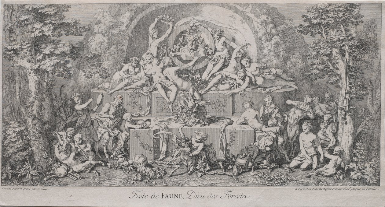 De fire festivaler: Festival of Faune. af Claude Gillot