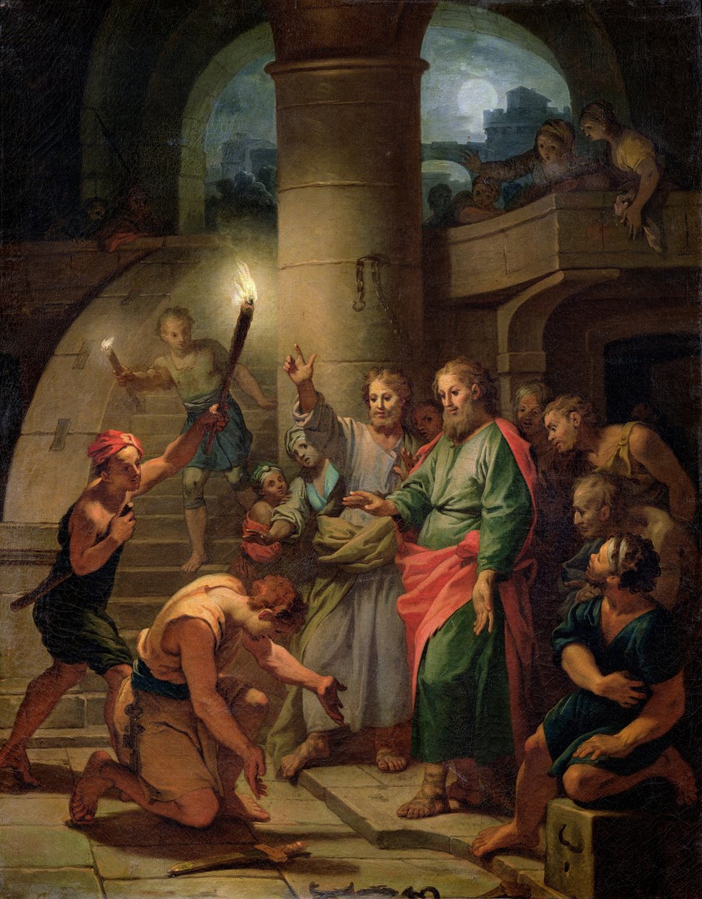 Befrielsen af St. Paul og St. Barnabas af Claude Guy Halle