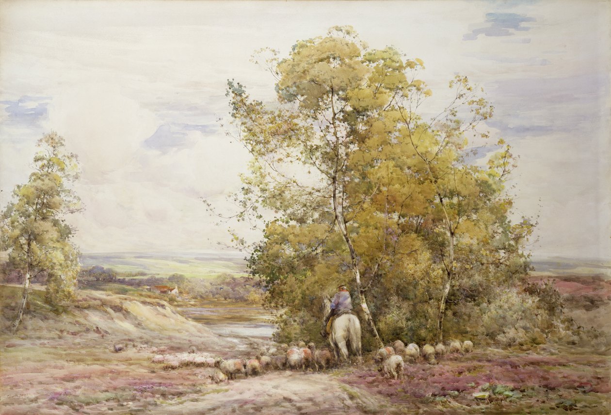 Dorset Pastoral af Claude Hayes
