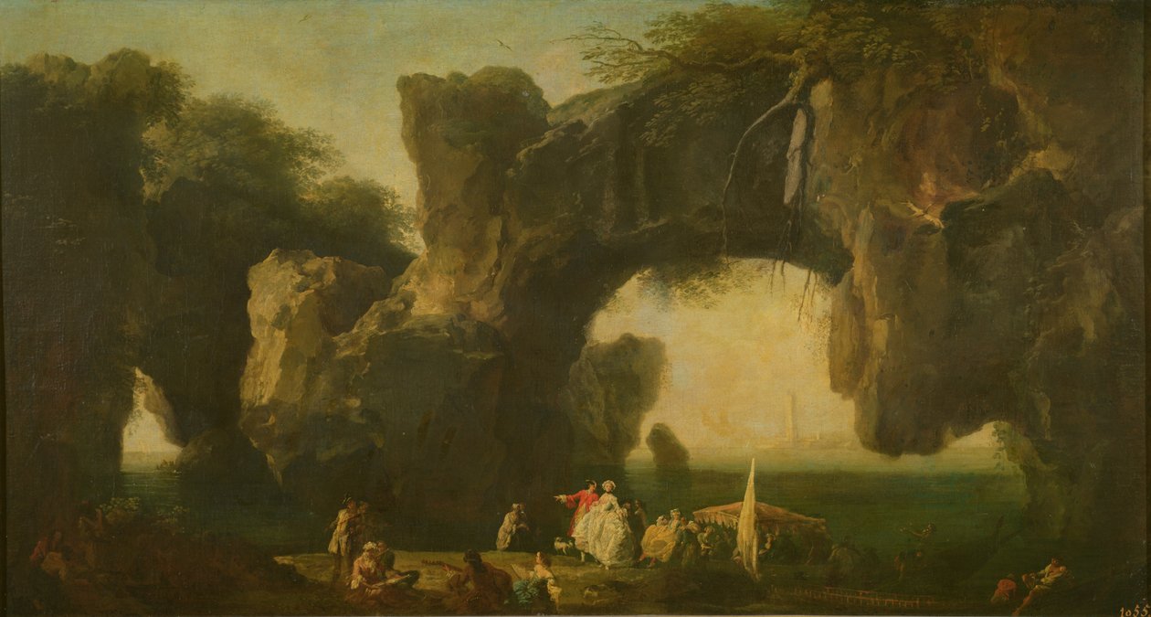 Udsigt over Sorrento af Claude Joseph Vernet
