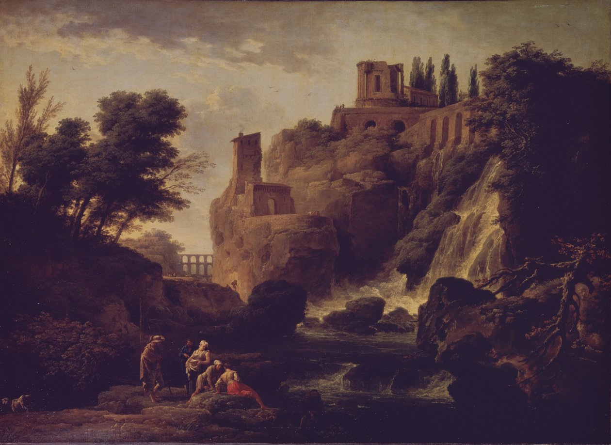 Vandfald i Tivoli, 1747 af Claude Joseph Vernet