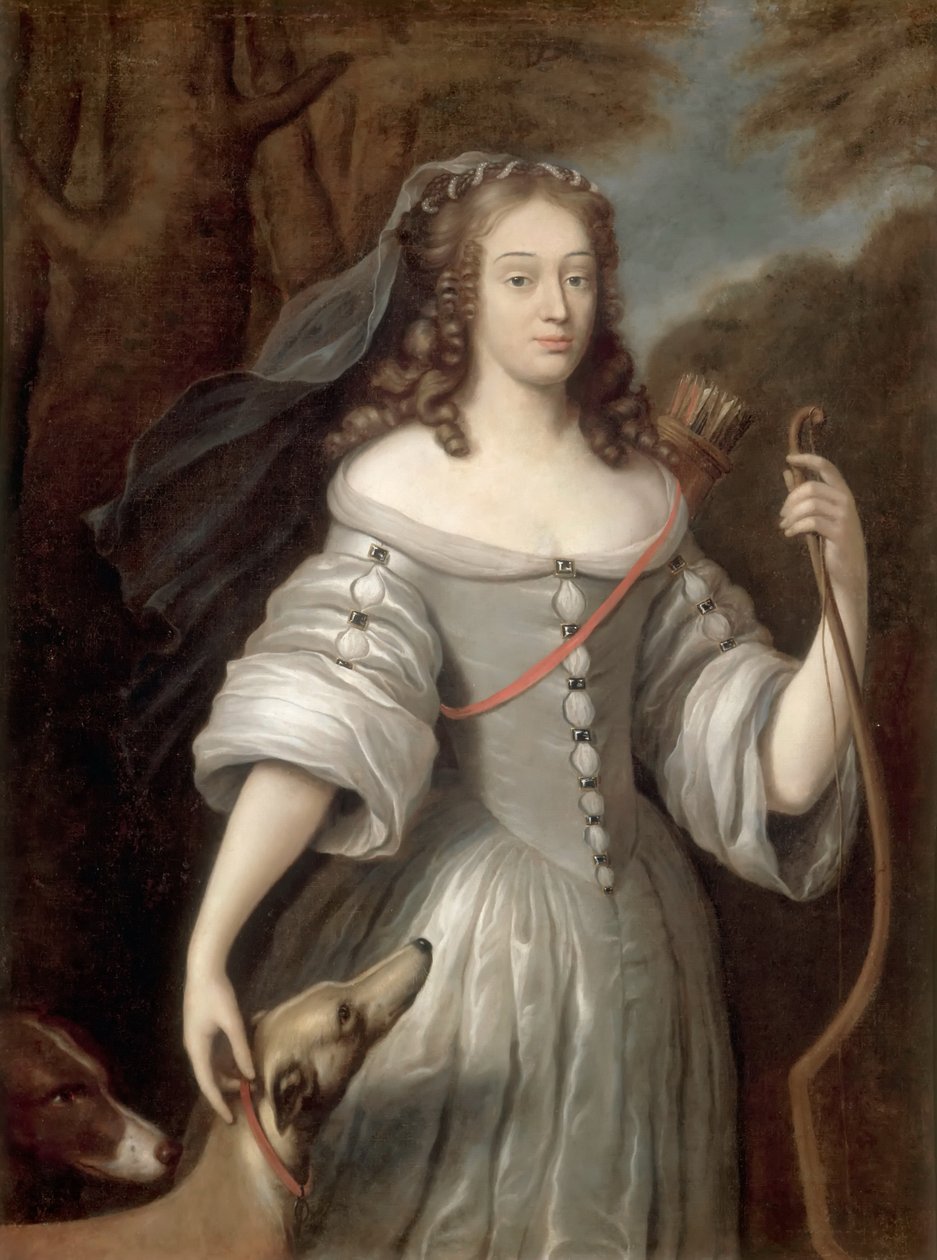 Louise de La Baume Le Blanc, hertuginde af La Valliere af Claude Lefebvre