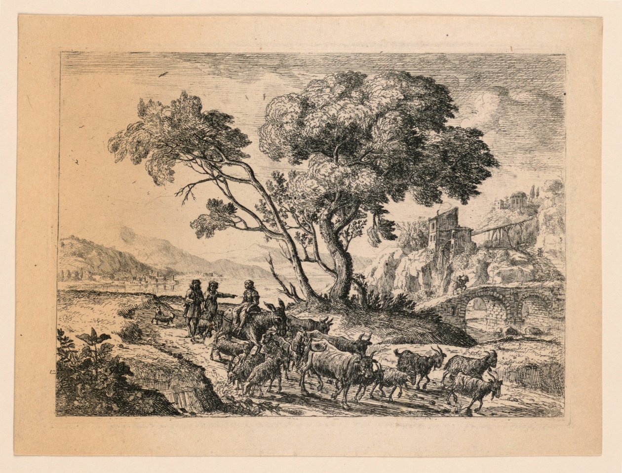 Afgang til Markerne af Claude Lorrain