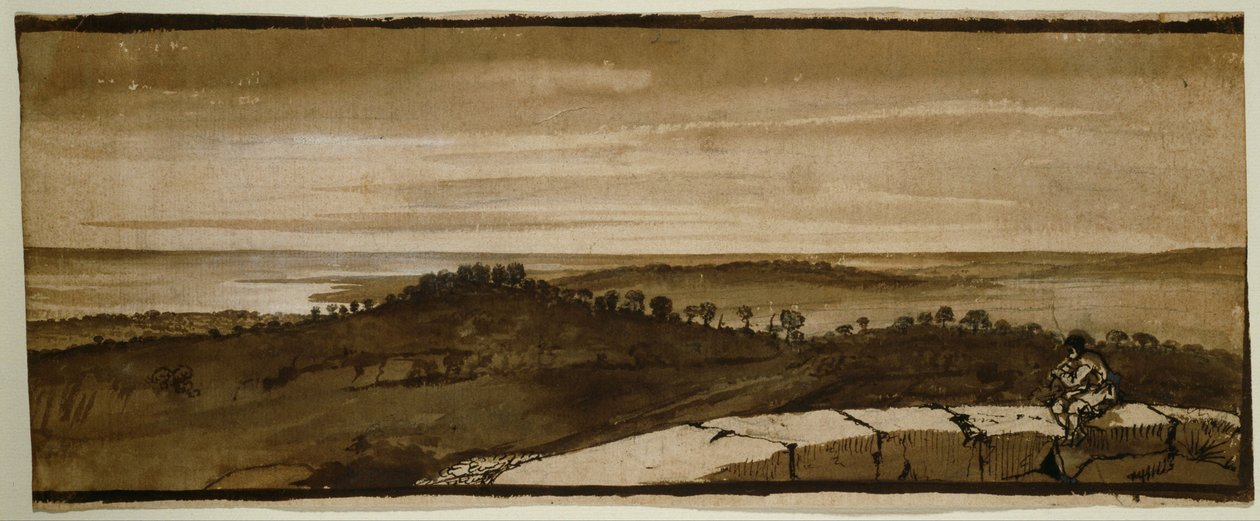 Panorama fra Sasso af Claude Lorrain