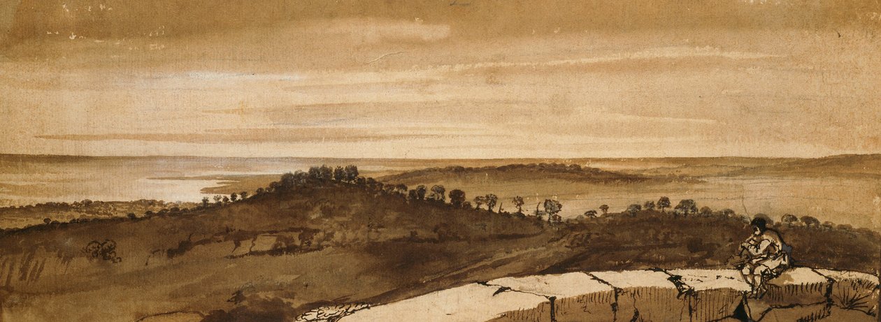 Panorama fra Sasso af Claude Lorrain