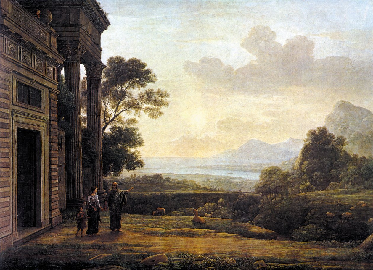Hagars forvisning af Claude Lorrain
