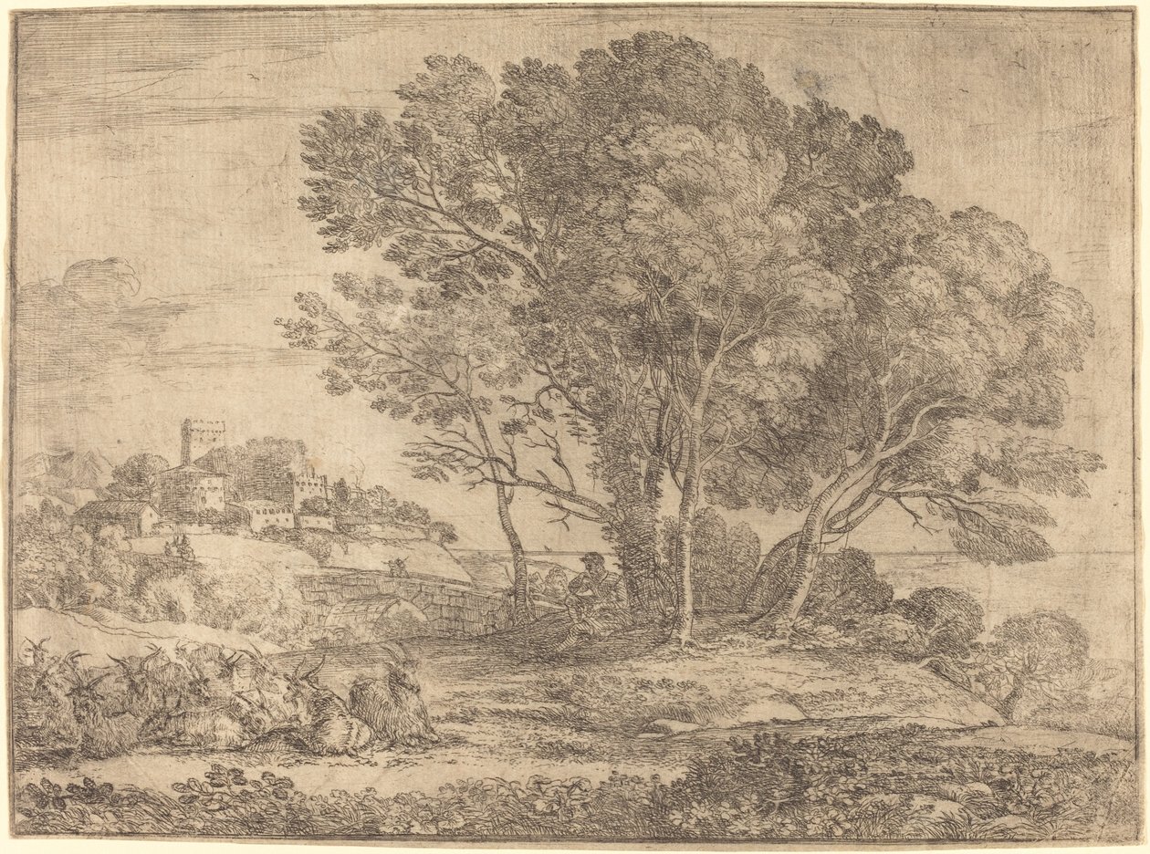 Gedehyrden af Claude Lorrain