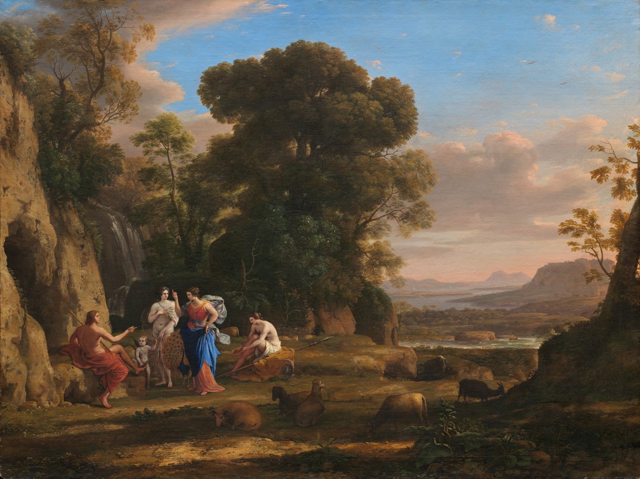 The Judgment of Paris, 16451646. af Claude Lorrain