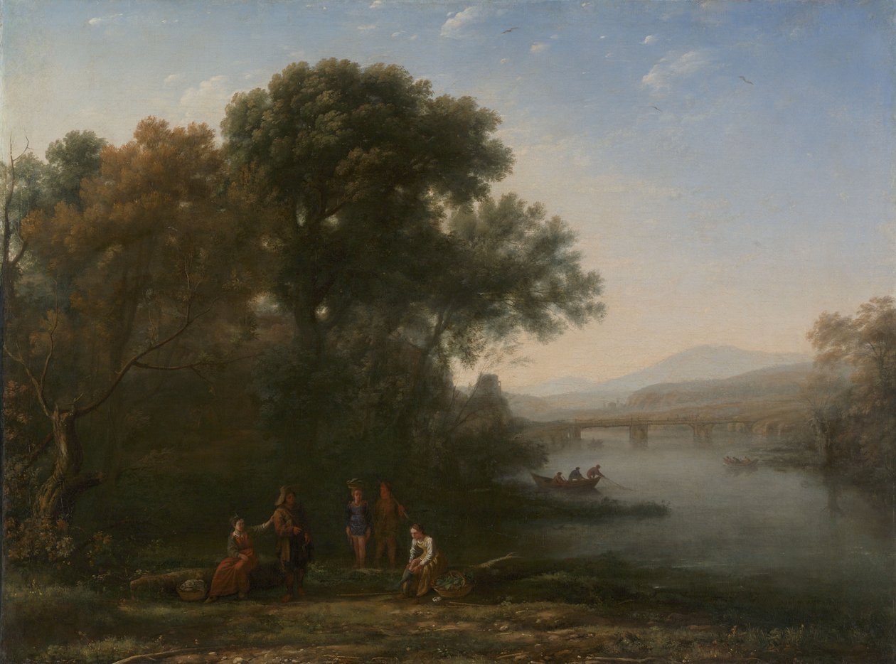 Forden, ca. 1636 af Claude Lorrain