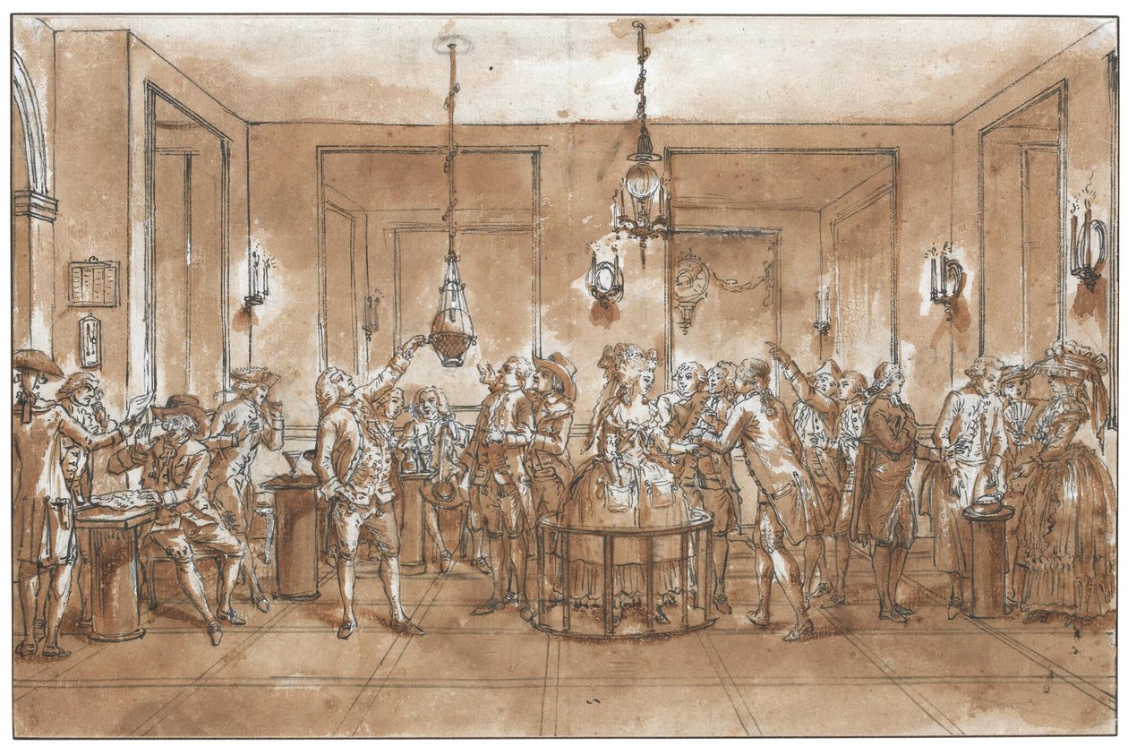 Et magnetisk eksperiment. af Claude Louis Desrais