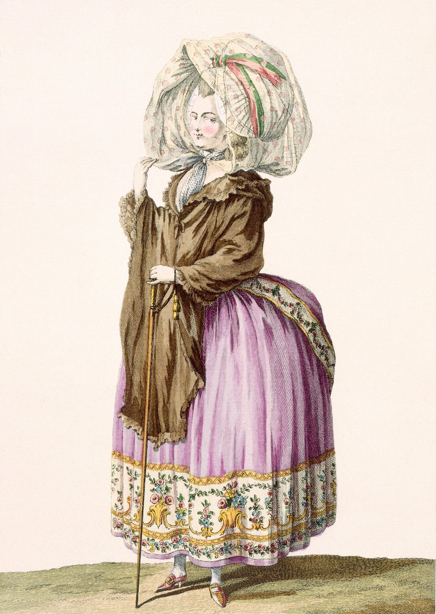 Polonoise, graveret af Voysard, tavle nr.84 fra 