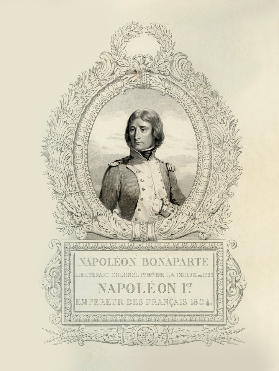 Napoleon Bonaparte, 1804, 1839. af Claude Marie François Dien
