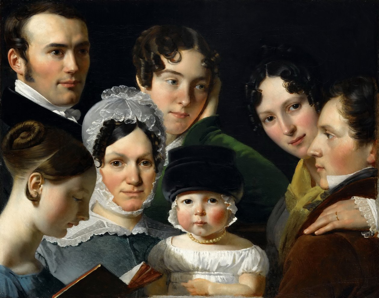 Familien Dubufe af Claude Marie Paul Dubufe