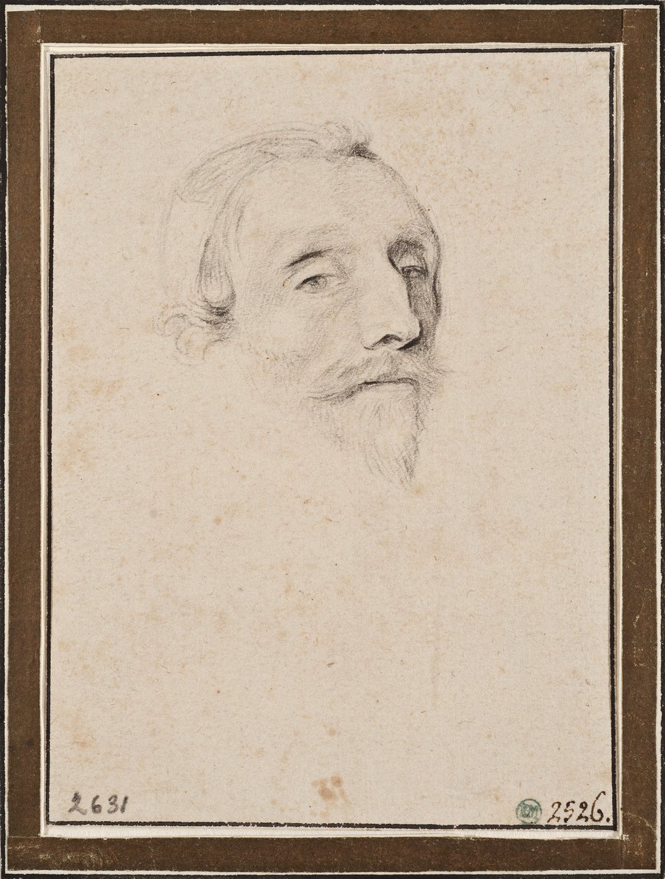 Kardinal Richelieu af Claude Mellan