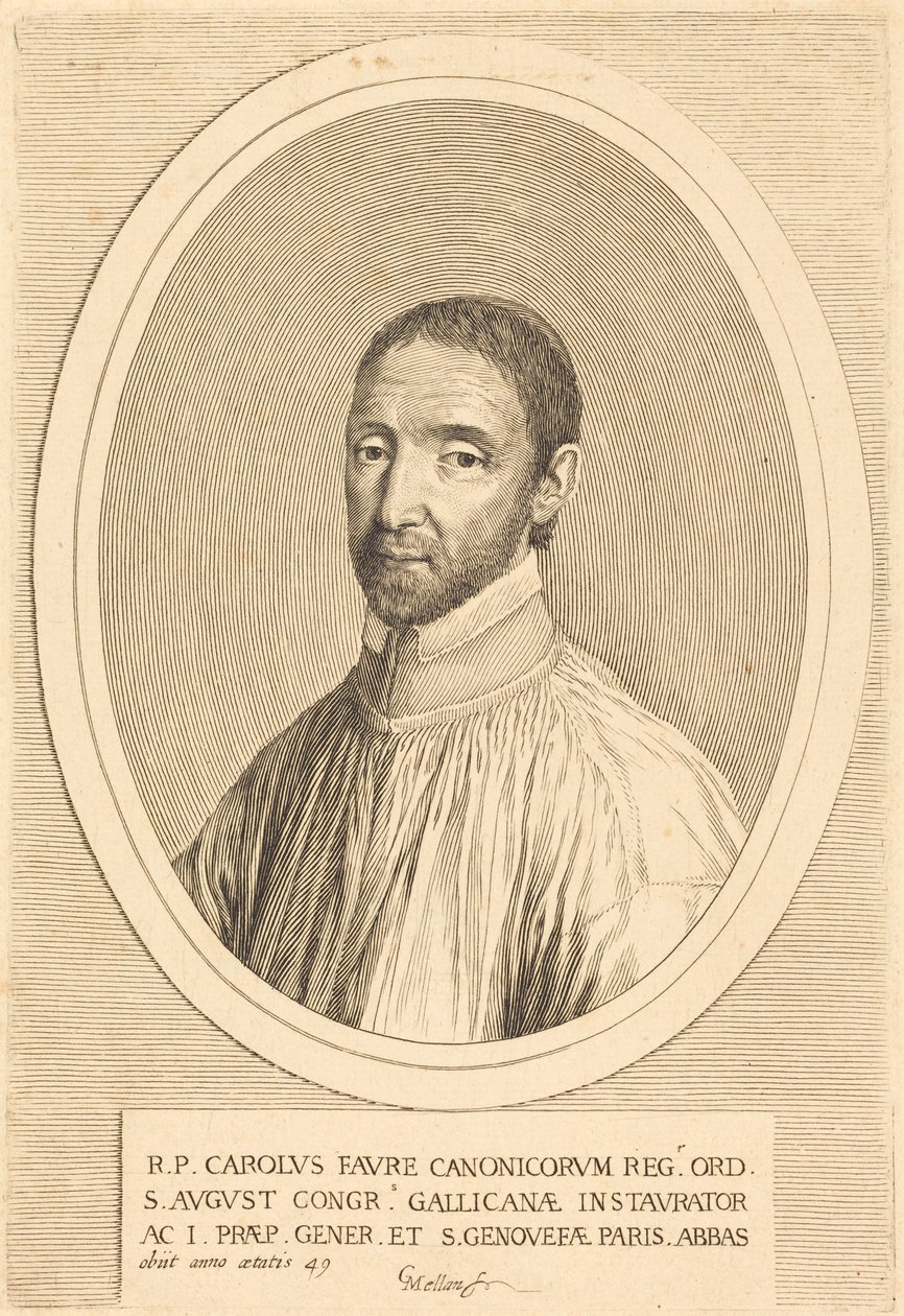 Charles Favre af Claude Mellan