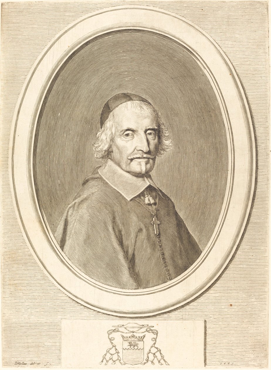 Francois de Villemontee af Claude Mellan