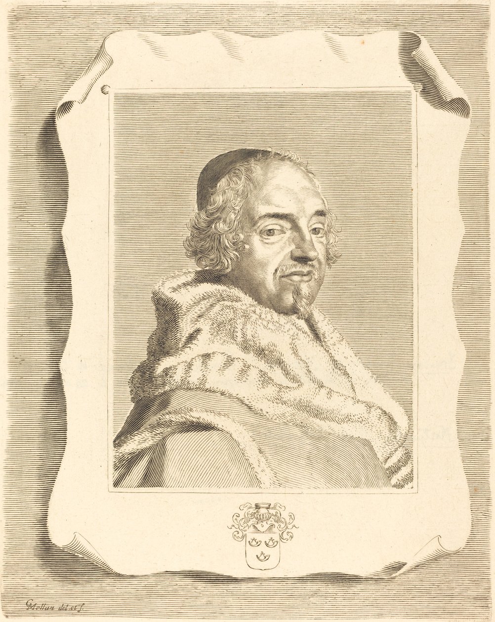 Francois-Theodore de Nesmond af Claude Mellan