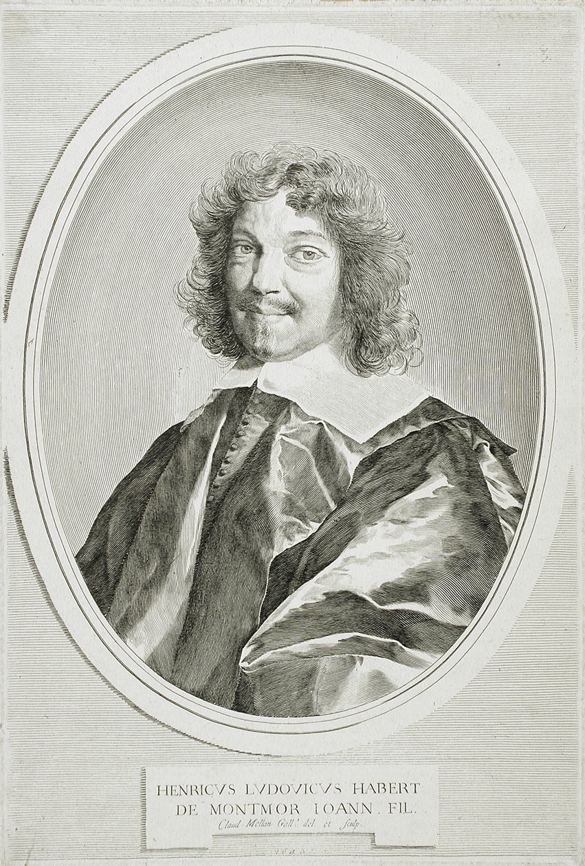 Henri-Louis Habert de Montmor af Claude Mellan