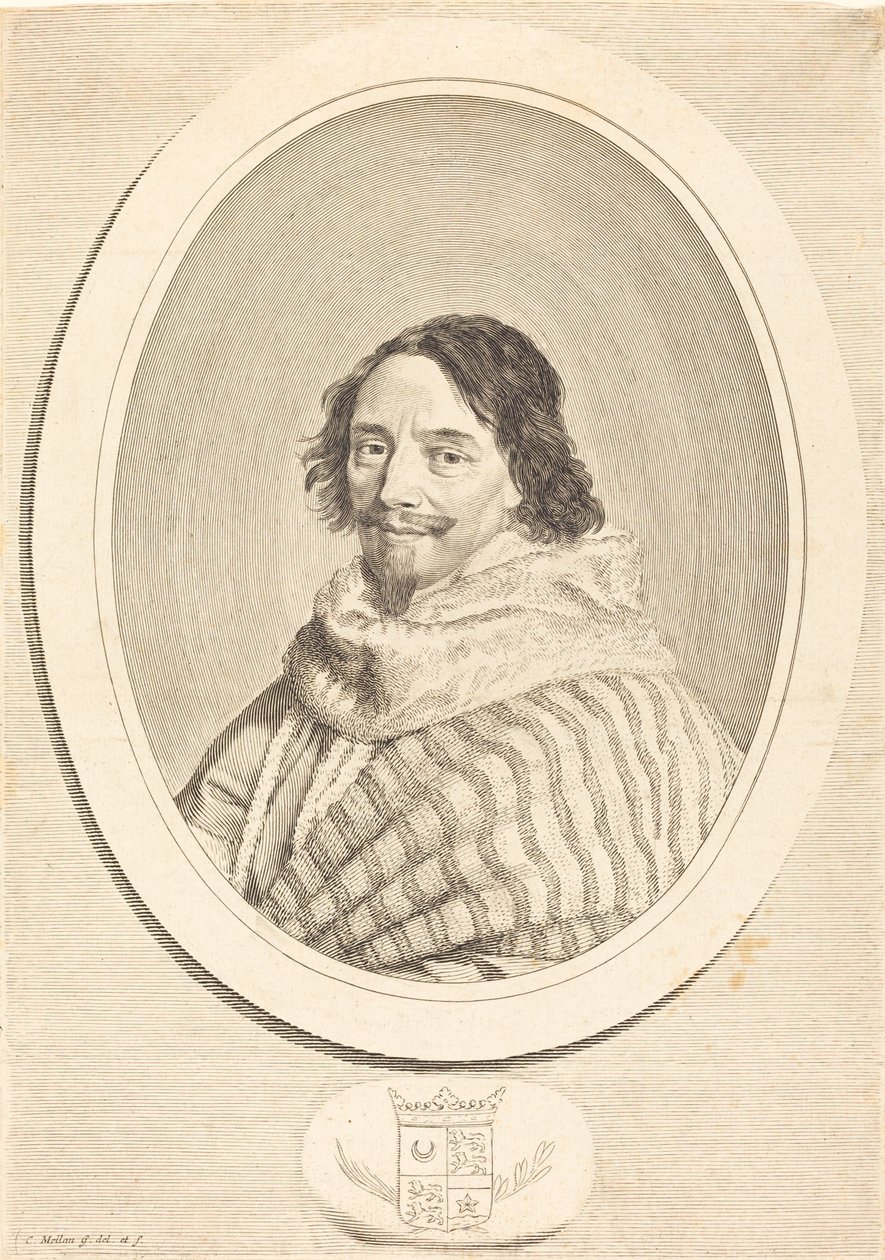 Henry de Mesmes af Claude Mellan