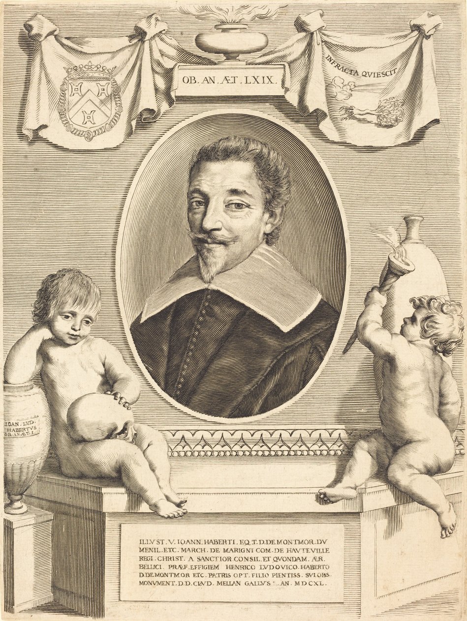 Jean Habert de Monturor af Claude Mellan