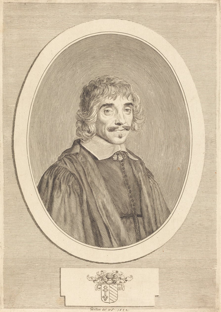 John Perrault af Claude Mellan