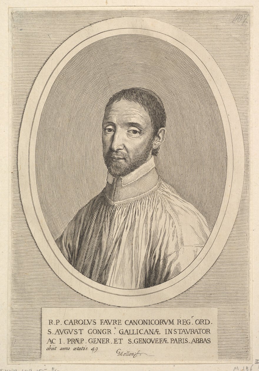 Fader Charles Faure. af Claude Mellan