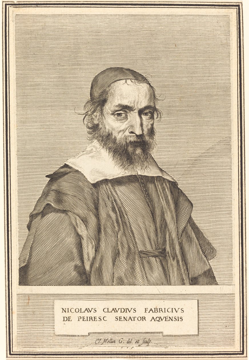 Nicolas-Claude Fabri de Peiresc af Claude Mellan