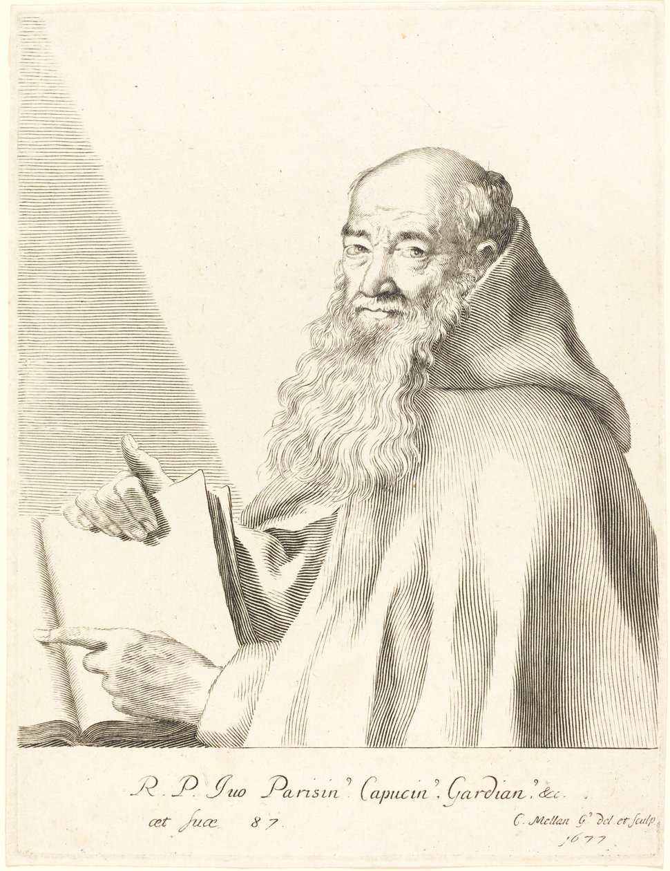 Pere Ives af Claude Mellan