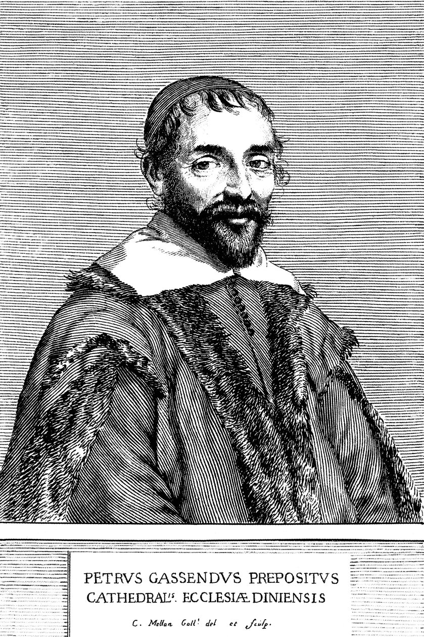 Pierre Gassendi, fransk filosof, videnskabsmand, astronom og matematiker, 1600-tallet. af Claude Mellan
