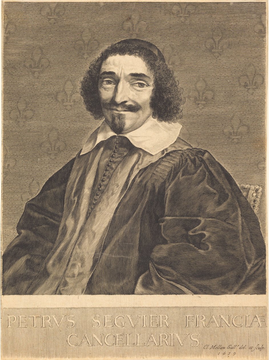 Pierre Séguier af Claude Mellan