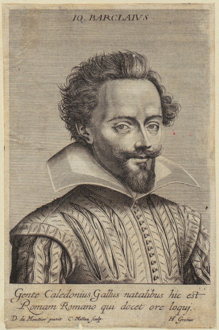 Portræt af Jean Barclay af Claude Mellan