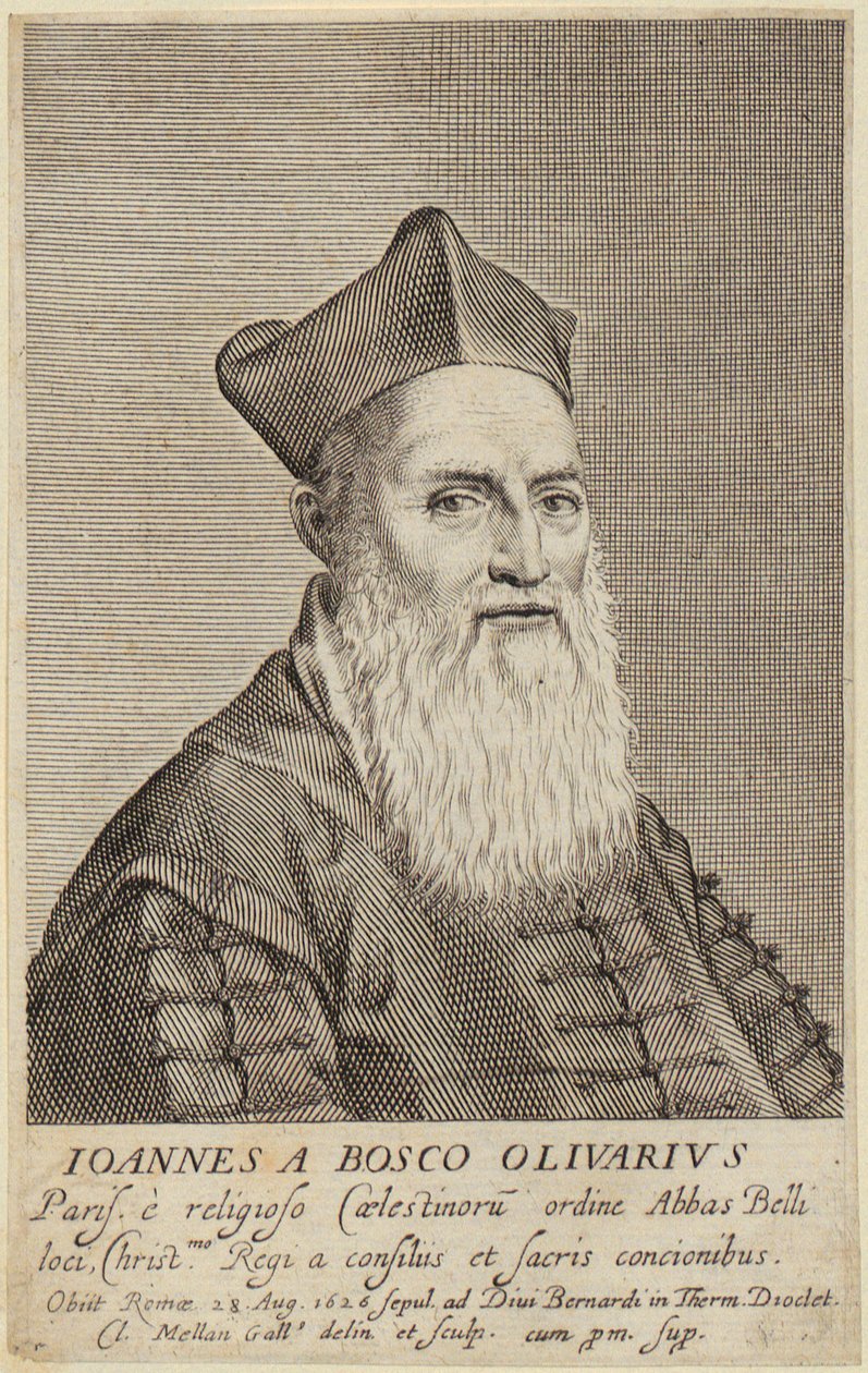 Portræt af Jean Du Bois-Olivier af Claude Mellan