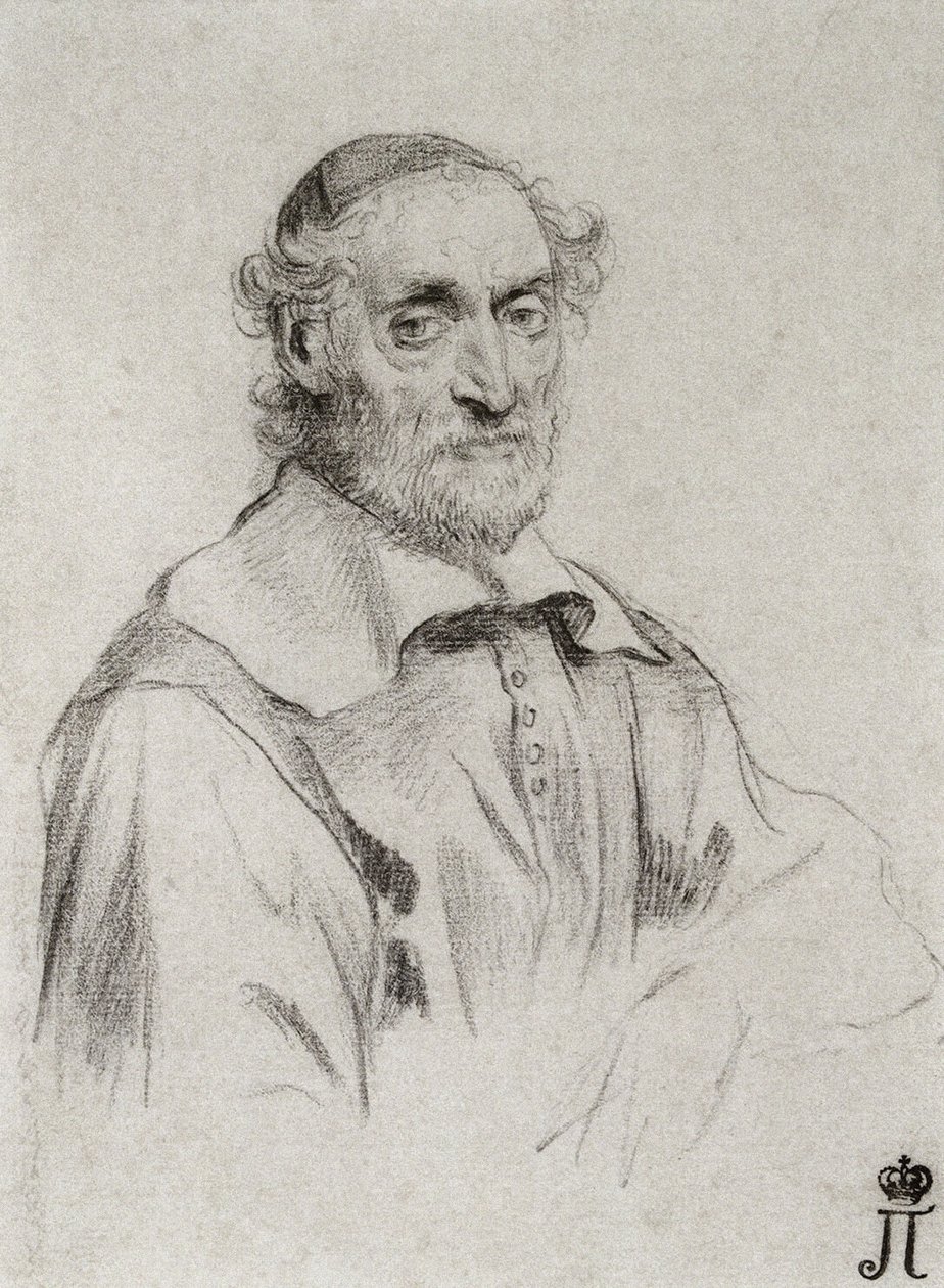 Portræt af Nicolas Claude (Nicolas-Claude) Fabri DE PEIRESC (de Peyresc), astronom af Claude Mellan