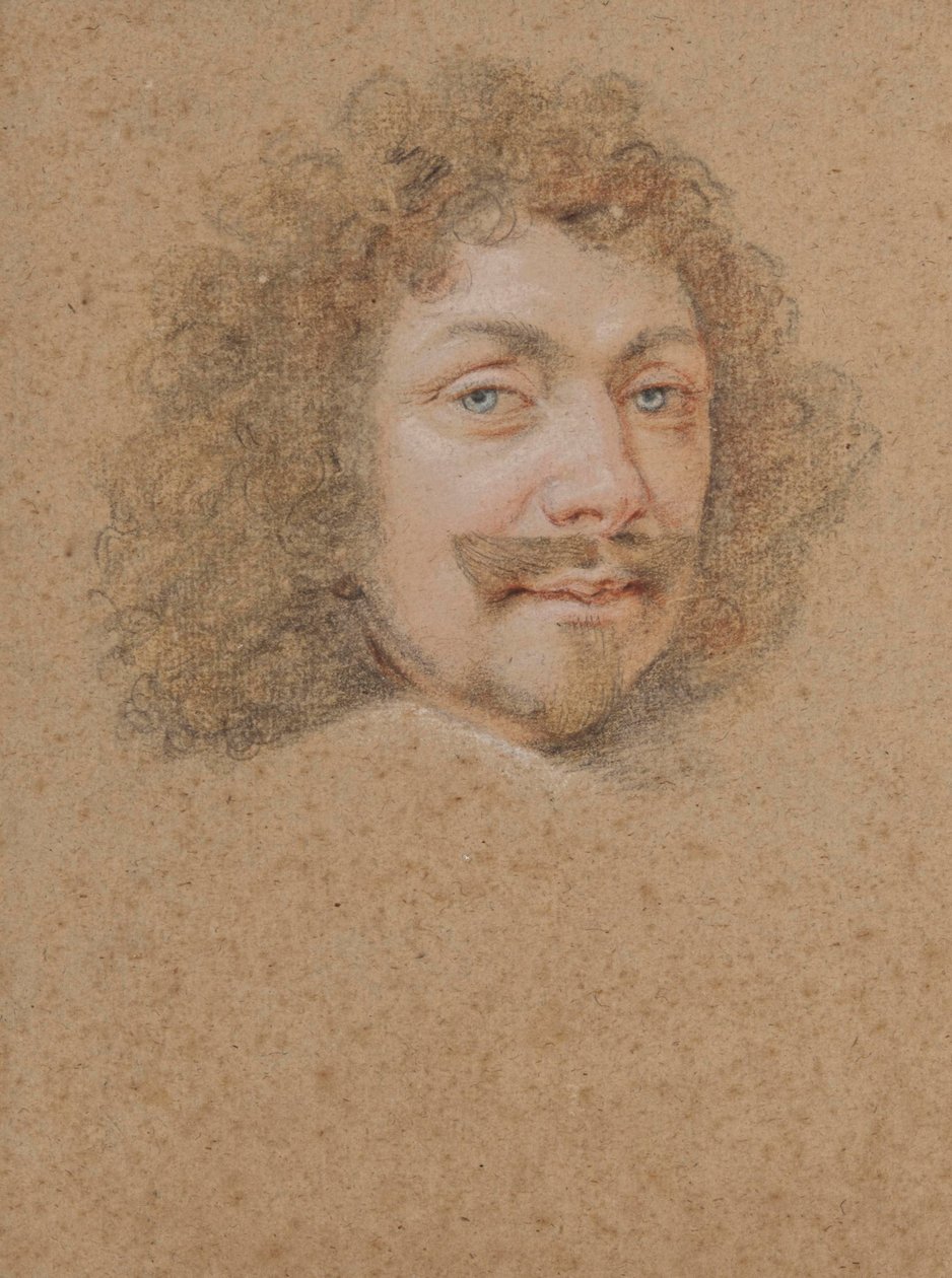 Portræt af Henri Louis Habert de Montmor. af Claude Mellan