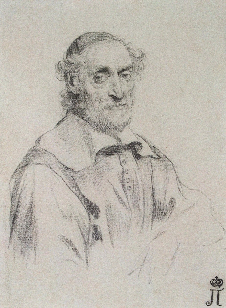 Portræt af Nicolas-Claude Fabri de Peiresc 1580-1637, 1636-1637 af Claude Mellan