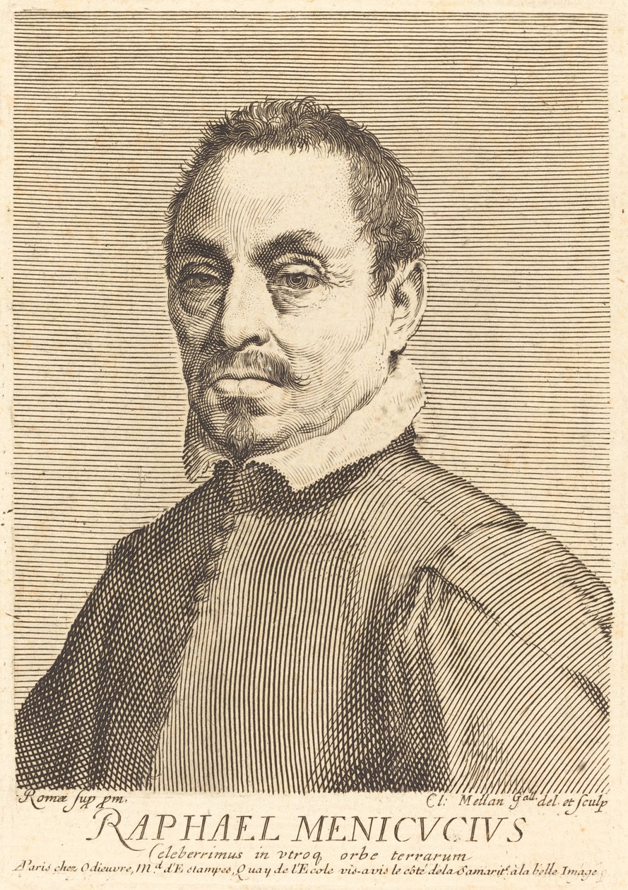 Raffaello Menicucci af Claude Mellan