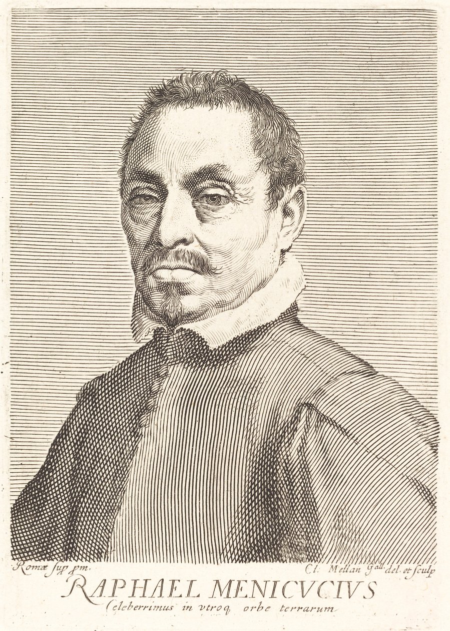 Raffaello Menicucci af Claude Mellan