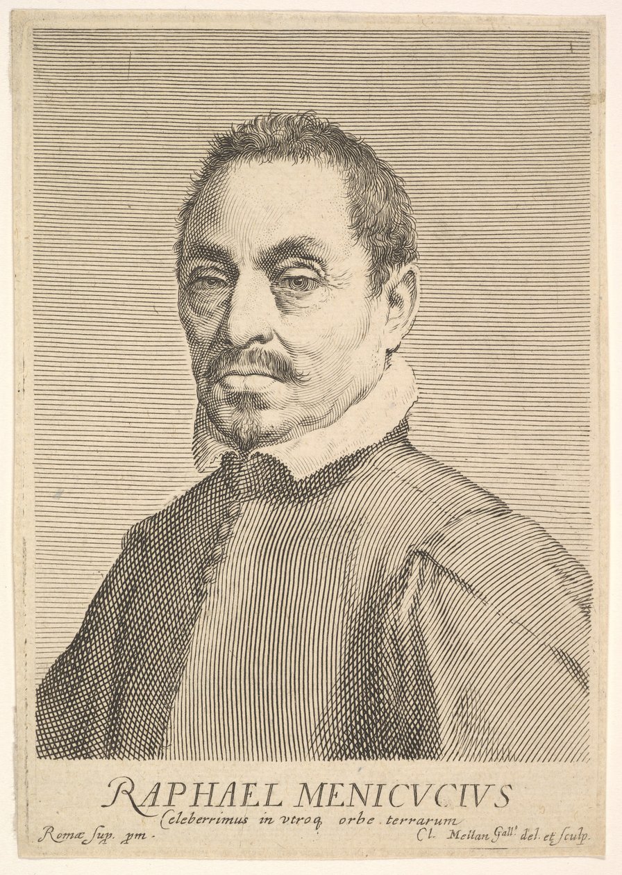 Raffaello Menicucci. af Claude Mellan