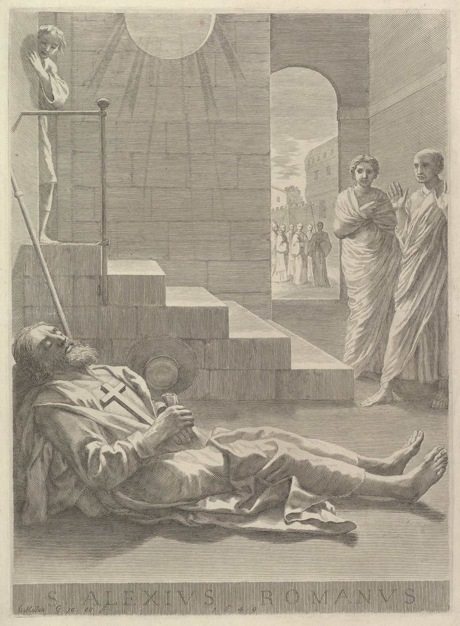 Sankt Alexis, 1649. af Claude Mellan