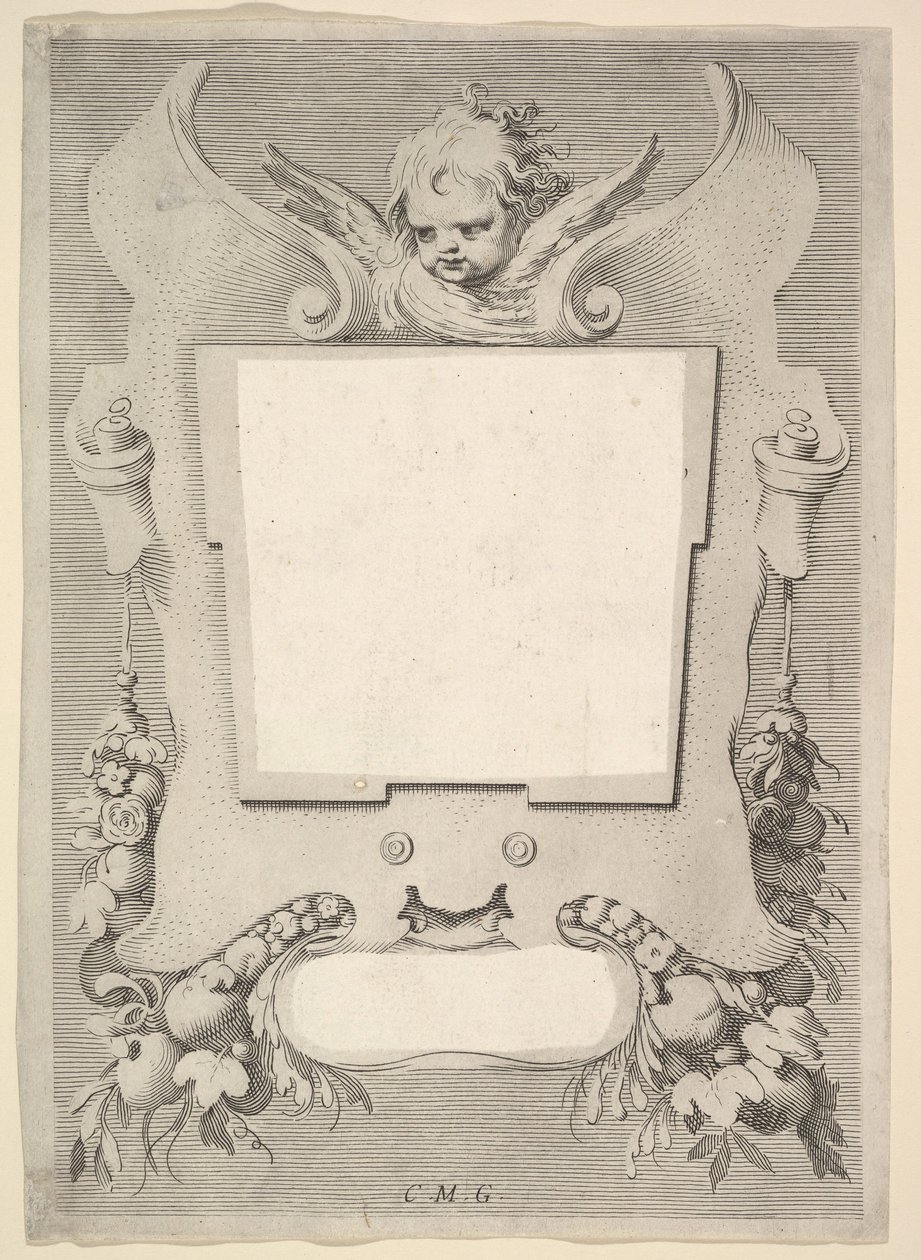 Titelside: Bentivoglio, Fra krigen i Flandern, 1632. af Claude Mellan